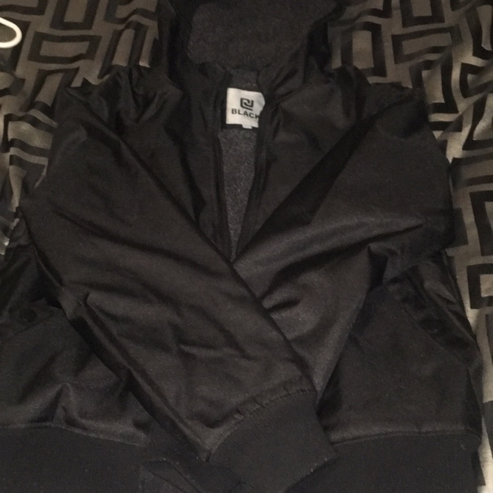Rue 21 BLACK bomber jacket.
